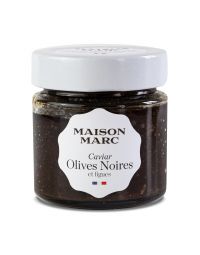 Caviar olives noires & figues, 120 g