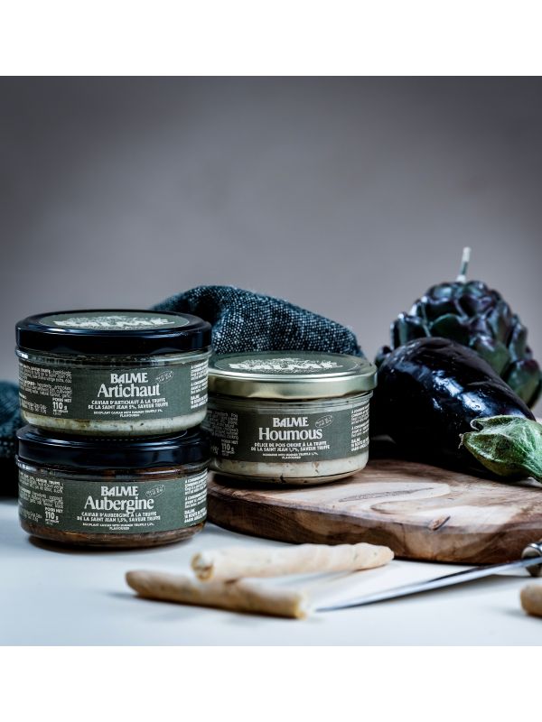 Caviar d'artichaut à la truffe de la Saint Jean